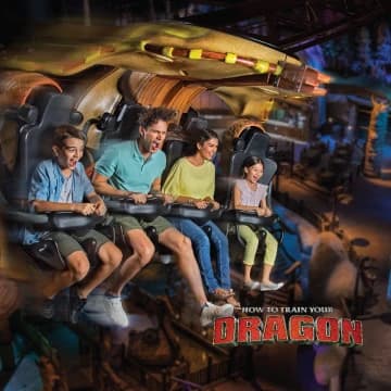 Dragon Gliders at MOTIONGATE Dubai