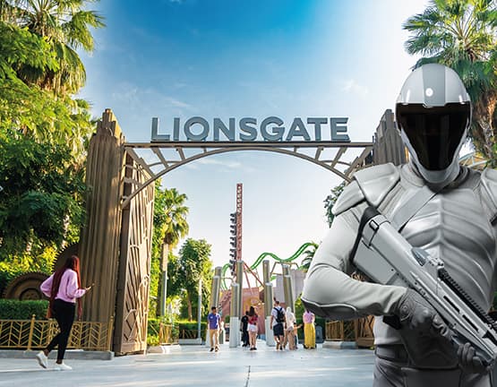 Lionsgate zone at MOTIONGATE Dubai